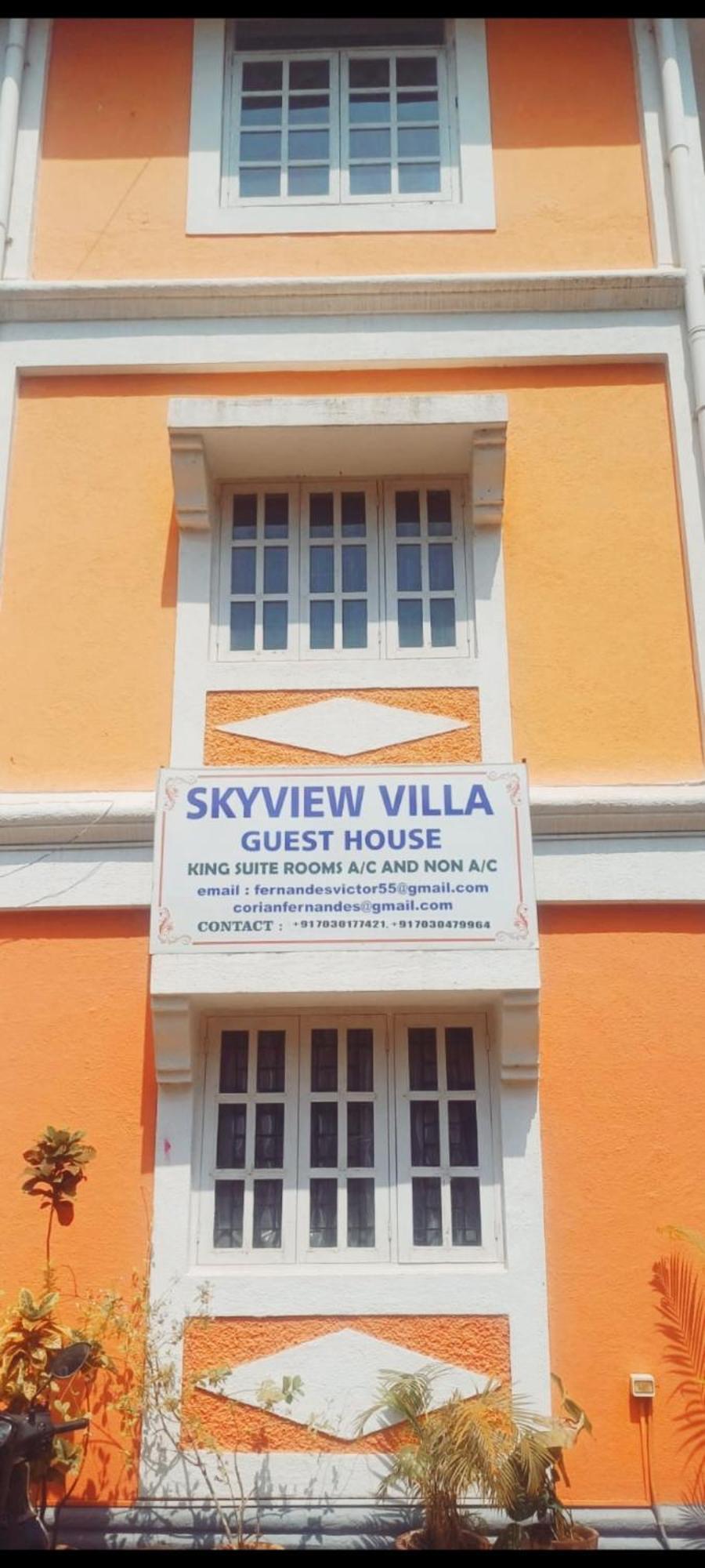 Skyview Villa Candolim Eksteriør bilde